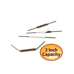 Smead Self-Adhesive Folder Fasteners, 2", Brown, 100/Box (68220) -Fiskar Shop sp43803953 s7