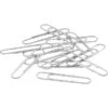 ACCO Recycled Paper Clips, Jumbo, Silver, 100/Box, 10 Boxes/Pack (A7072525)
