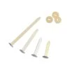 Officemate Round Head Fasteners, Gold, 100/Box (99816)