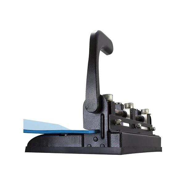 Officemate Heavy Duty Adjustable 2-3 Hole Punch With Lever Handle, 32 Sheet Capacity, Black (90078) 2 Officemate Heavy Duty Adjustable 2-3 Hole Punch With Lever Handle, 32 Sheet Capacity, Black (90078) - Image 2