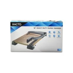 X-ACTO 18" Guillotine Trimmer, Maple/Black (26358) -Fiskar Shop sp44335963 s7