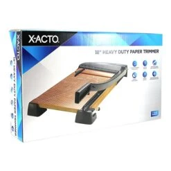 X-ACTO 18" Guillotine Trimmer, Maple/Black (26358) -Fiskar Shop sp44335964 s7