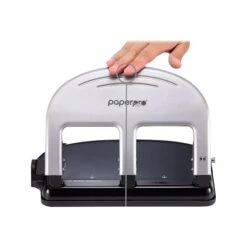 Bostitch EZ Squeeze™ Three-Hole Punch, 40 Sheet Capacity, Silver (2240) -Fiskar Shop sp44344010 s7