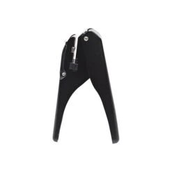 McGill Badge/Slot 1-Hole Punch, 1 Sheet Capacity, Black/Chrome (MCG16500)