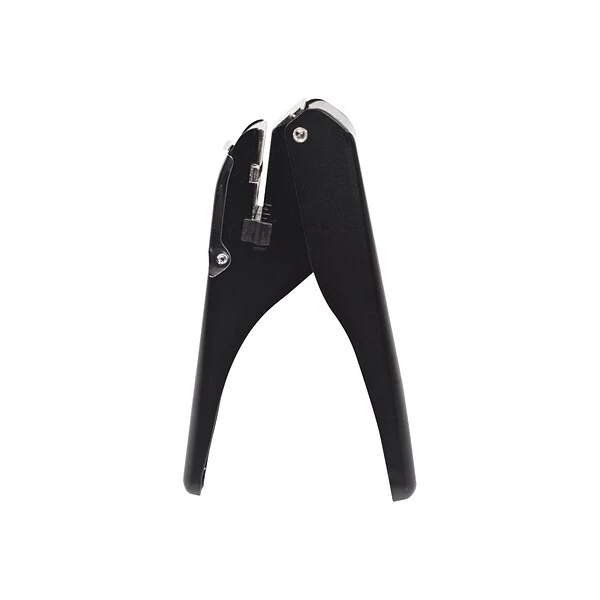 McGill Badge/Slot 1-Hole Punch, 1 Sheet Capacity, Black/Chrome (MCG16500) 1 McGill Badge/Slot 1-Hole Punch, 1 Sheet Capacity, Black/Chrome (MCG16500)