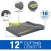 Swingline® ClassicCut® Lite Guillotine Trimmer, 12" Cut Length, 10 Sheet Capacity, Gray (9312)