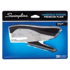 Swingline Premium Soft Grip Hand Stapler, Heavy Use, 20 Sheet Capacity, Black (29950) -Fiskar Shop sp56867976 s7