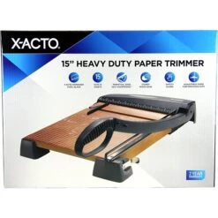 X-ACTO Heavy Duty 15" Guillotine Trimmer, Gray/Brown (26315)
