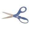Westcott 8" Titanium Heavy-Duty Scissors, Blunt Tip, Navy (17509)