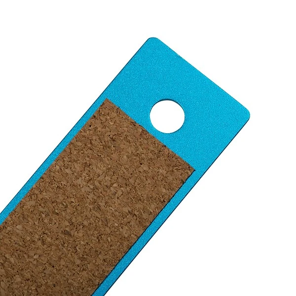 JAM Paper Stainless Steel 12" Ruler, Blue (347M12BU) 4 JAM Paper Stainless Steel 12" Ruler, Blue (347M12BU) - Image 4