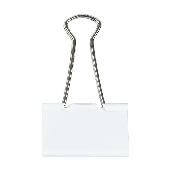 JAM Paper Large Binder Clips, 3/4" Capacity, White, 12/pack (340BCwh) 1 JAM Paper Large Binder Clips, 3/4" Capacity, White, 12/pack (340BCwh)