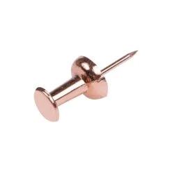JAM Paper Push Pins, Rose Gold, 100/Pack (22432063) -Fiskar Shop sp97365326 s7