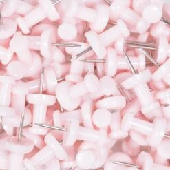 JAM Paper Pushpins, Baby Pink, 100/Pack (222419048) 7 JAM Paper Pushpins, Baby Pink, 100/Pack (222419048) -Fiskar Shop sp97365351 s7