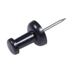 JAM Paper Push Pins, Black, 100/Pack (222419046) -Fiskar Shop sp97365355 s7