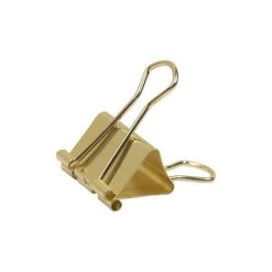 JAM Paper Colorful Binder Clips, Medium, 5/8" Capacity, Gold, 15/Pack (339BCgo) 6 JAM Paper Colorful Binder Clips, Medium, 5/8" Capacity, Gold, 15/Pack (339BCgo) -Fiskar Shop sp97536374 s7